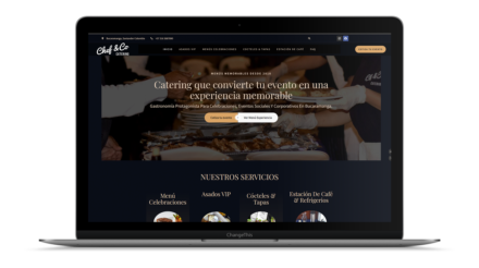 MOCKUP WEB CHEF AND CO