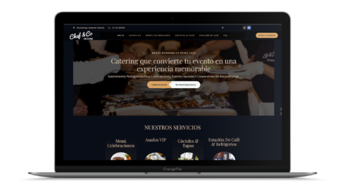MOCKUP WEB CHEF AND CO