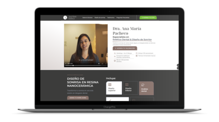 mockup web CLINICA ANA MARIA PACHECO